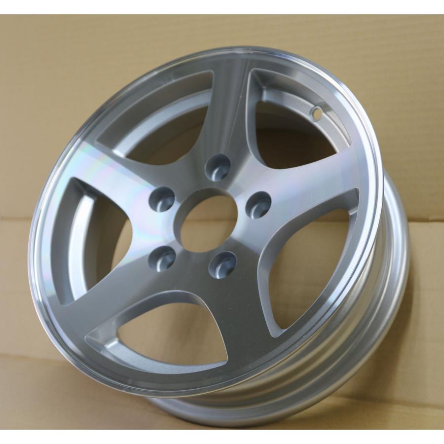 NE TRAILERS トレーラー用 13インチ アルミホイール 13X4.5 5-114.3