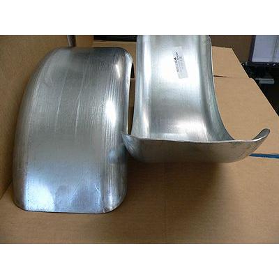 Tie-Down スチールフェンダー 8インチタイヤ用 亜鉛メッキ