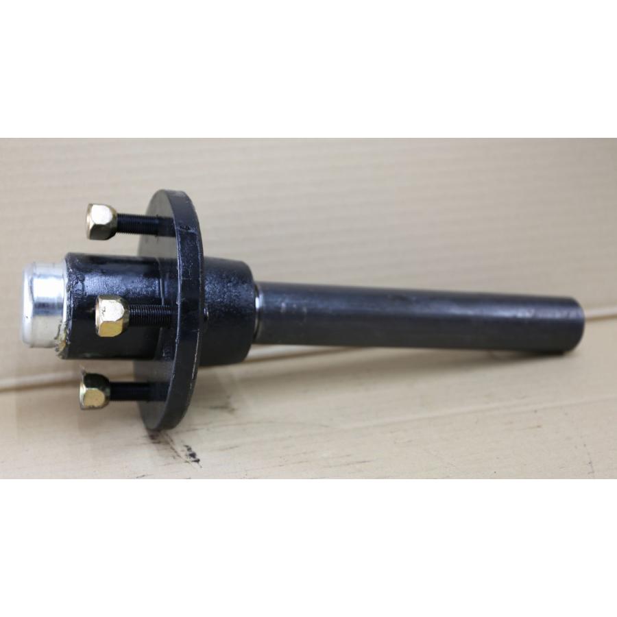 LAHOO製 4-100 4穴ハブ＆スピンドルセット 1台分 PCD100 （耐久荷重