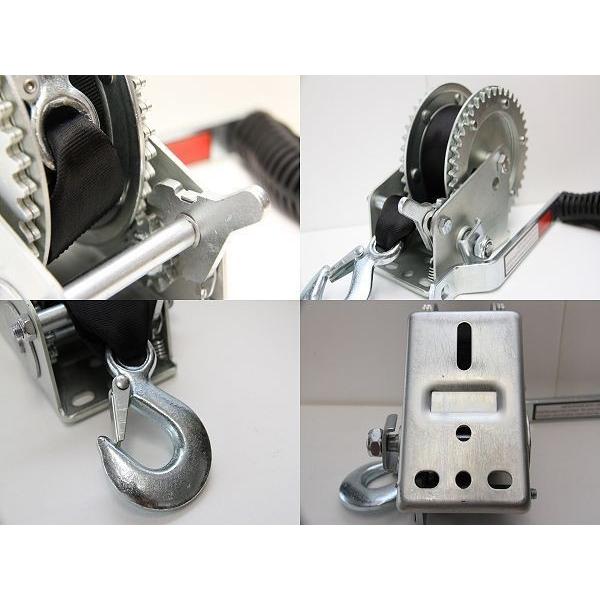 CVP ハイエンド　新型　ウインチ＆ストラップ　2000LBS　ストラップ　20F　高品質モデル