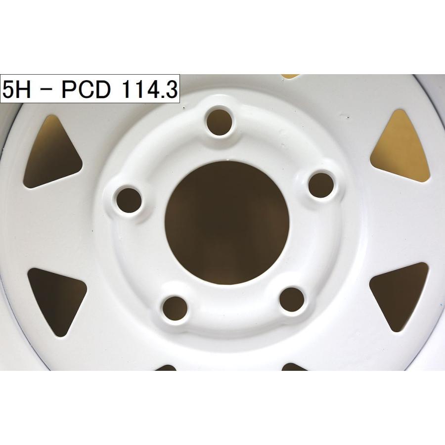 MINO 12インチホイール トレーラー専用 ホワイトペイント リム