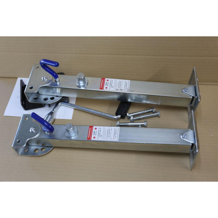 TSJ-B】 CVP トレーラー スタビライザー ジャッキ 2本セット 220mm