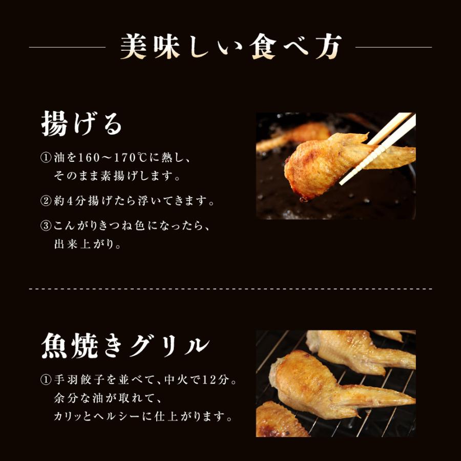 【がむしゃらグルメ 日本一の餃子認定！】手羽餃子10本【送料無料】手羽先 ギフト 贈り物 ラヴィット！ 熱狂マニアさん アンタッチャブル マツコ |  | 08
