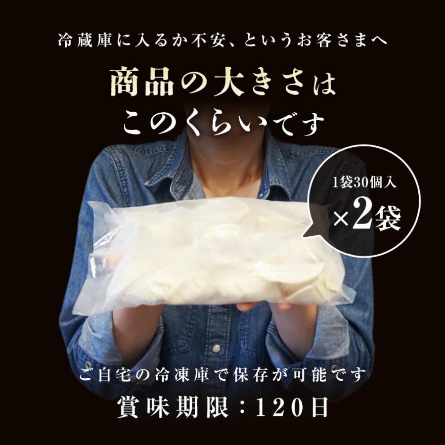 【送料無料】もっちり餃子60個(30個×2） 生餃子 宮崎餃子 高鍋餃子 ぎょうざ ギョーザ ラヴィット！ 熱狂マニアさん 知らない世界 マツコ JAPAN餃子大賞2026 |  | 16