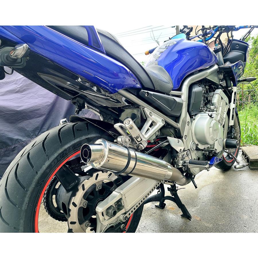 BigOne YZF1000R XJR1300 MT-01 XJR1200 YZF-R1 FZS1000 FZR1000 FJR1300 V-MAX スリップオン マフラー サイレンサー 60.5mm｜max-advancer｜20