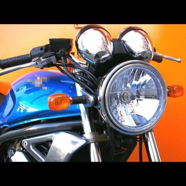 バイク ヘッドライト 8インチ マルチリフレクター H4 Hid対応 ゼファー400 ゼファーxバリオス2 ゼファー750 ゼファー750rs Zr 7 W650 W400 Er 5 Zrx2 ビッグワンyahoo 店 通販 Yahoo ショッピング