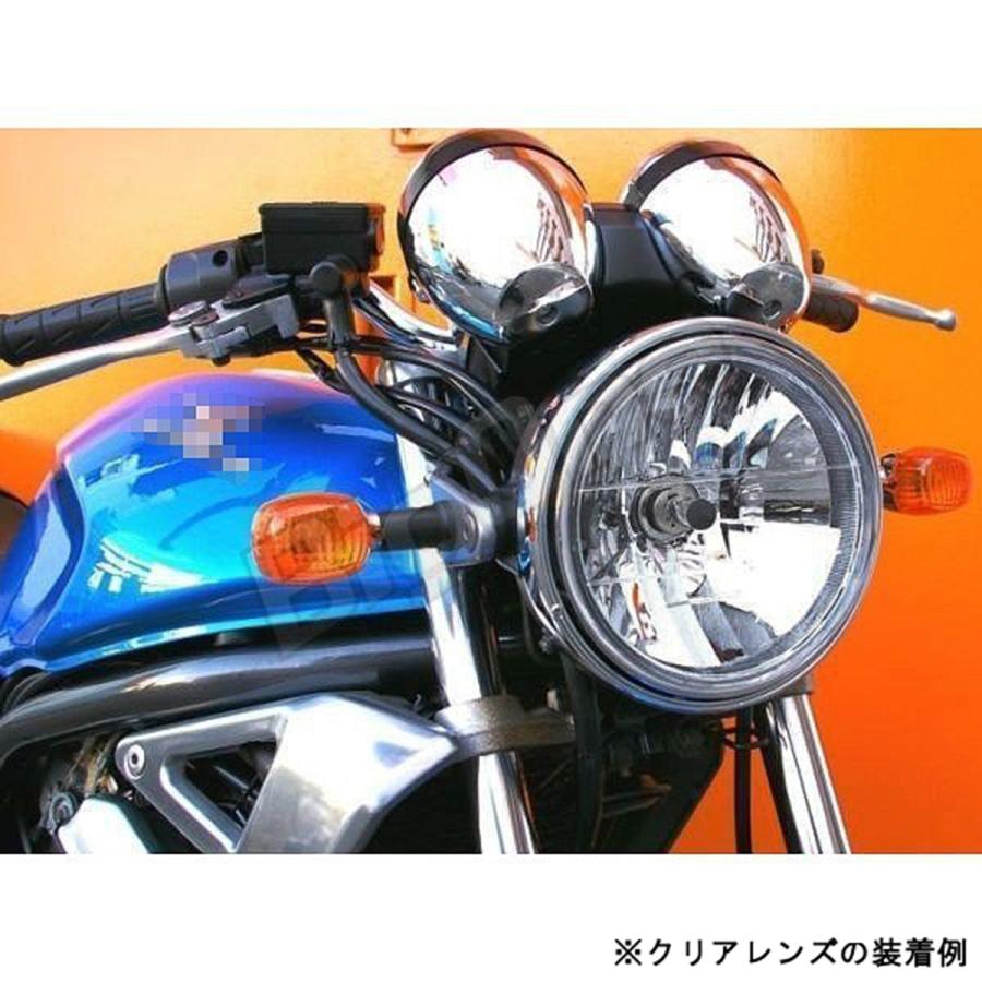 BigOne 車検対応 ボルトオン XJR400R RZ250R RZ350R R1-Z XJR400 XJR400S マルチリフレクター クリスタル ヘッドライト クリア YHA-167｜max-advancer｜14