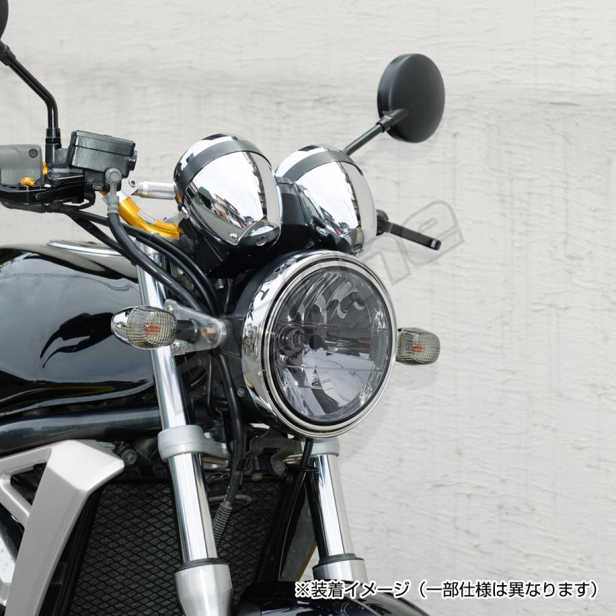 BigOne ガラス レンズ 車検対応 CB400Four CB750F FB FC CB1000SF マルチリフレクター クリスタル ヘッド ライト クリア レンズ｜max-advancer｜18