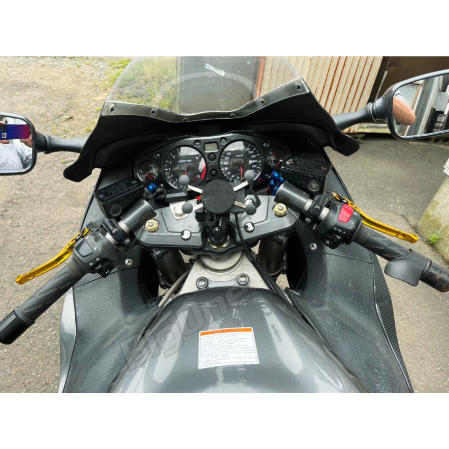 BigOne STD GSX1300R バンディット1200 GSX1400 SV1000 SV1000S ビレット ブレーキ クラッチ レバー 金/黒 ゴールド ブラック｜max-advancer｜13