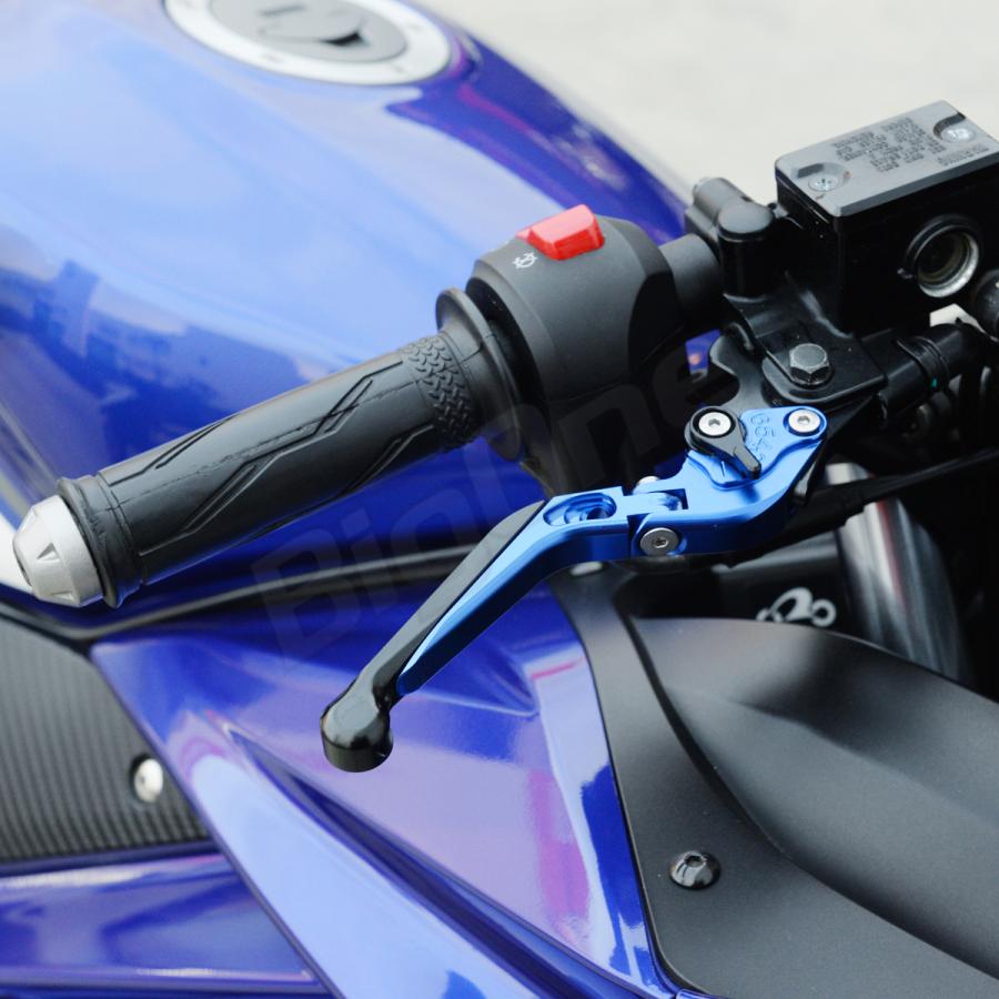 BigOne 可倒 バンディット1200 GSX1400 SV1000 SV1000S GS1200SS ビレット ブレーキ クラッチ レバー 金/黒 ゴールド ブラック｜max-advancer｜13