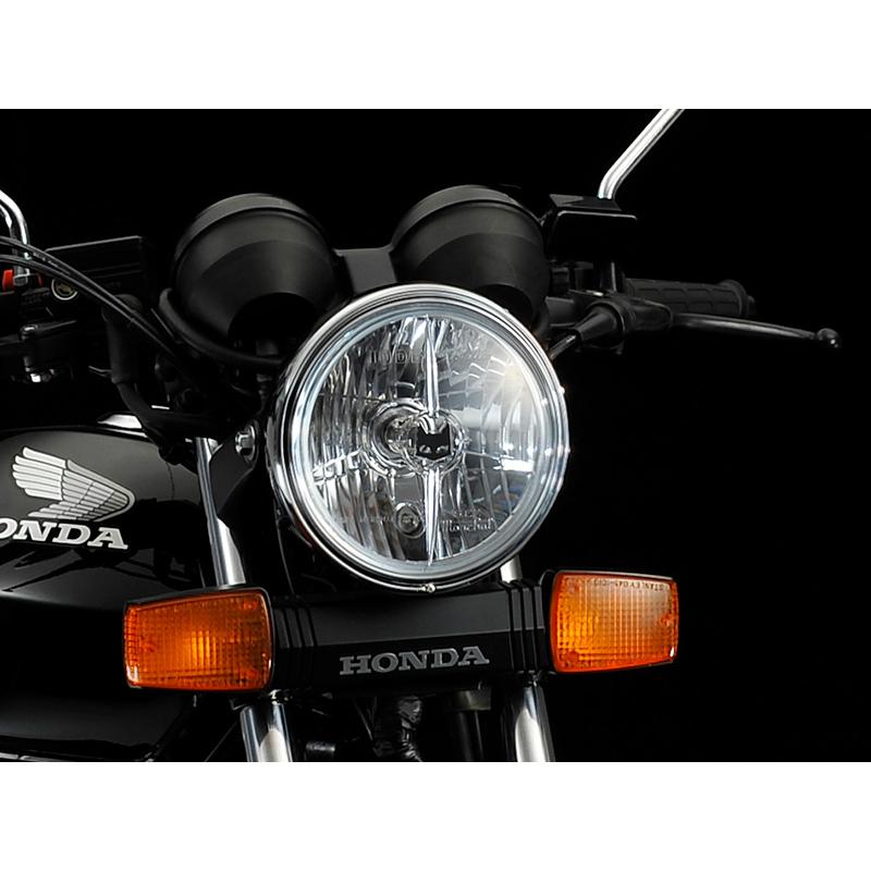 マーシャルヘッドライト722 702 クリアx黒180mm