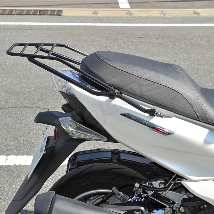 マジェスティs Smax リアキャリア グロス タイプ 艶あり ブラック Sg28j Sg52j Sg271 Sg531 1dk グラブバー S Max Majesty S 40305 ビッグワンyahoo 店 通販 Yahoo ショッピング