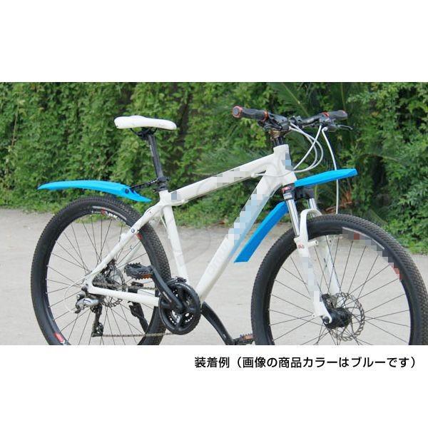 自転車用 マッドガード 前後Set フロント リア フェンダー 泥除け オレンジ 脱着式 ロードバイク ピスト マウンテンバイク クロスバイク｜max-advancer｜06