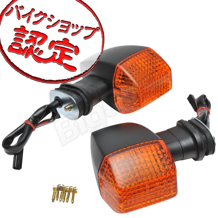 BigOne リプロパーツ ZRX400 ZRX1100 ZRX1200R GPZ900R FX400R フロント ウインカー ダブル 球 ウィンカー 純正 Type オレンジ｜max-advancer