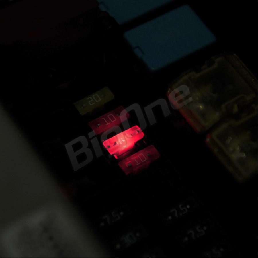 BigOne 切れたら光って知らせる インジケーター 内蔵 平型 ヒューズ 30A AMP 大型 LED｜max-advancer｜06