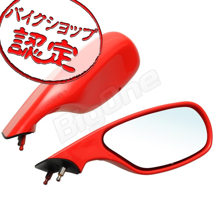 BigOne 純正 Type DUCATIドゥカティ916 996 996SPS 996R 998 998R 998S 998 ビポスト biposto ミラー ドカティー ドゥカティー 赤 レッド｜max-advancer