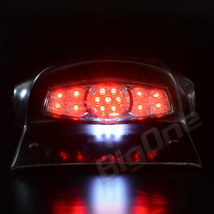 BigOne CB400SS CL400GB250クラブマンGB400モンキーXR250モタードXR100エイプCB223S LED ルーカス ブレーキ テール ランプ ライト スモーク｜max-advancer｜04