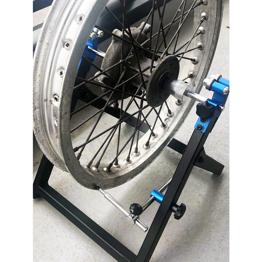 バイクパーツセンター ホイールバランサー ジャイロスタンド ホイールの振れ 調整 チェック 975132 2022年のクリスマス