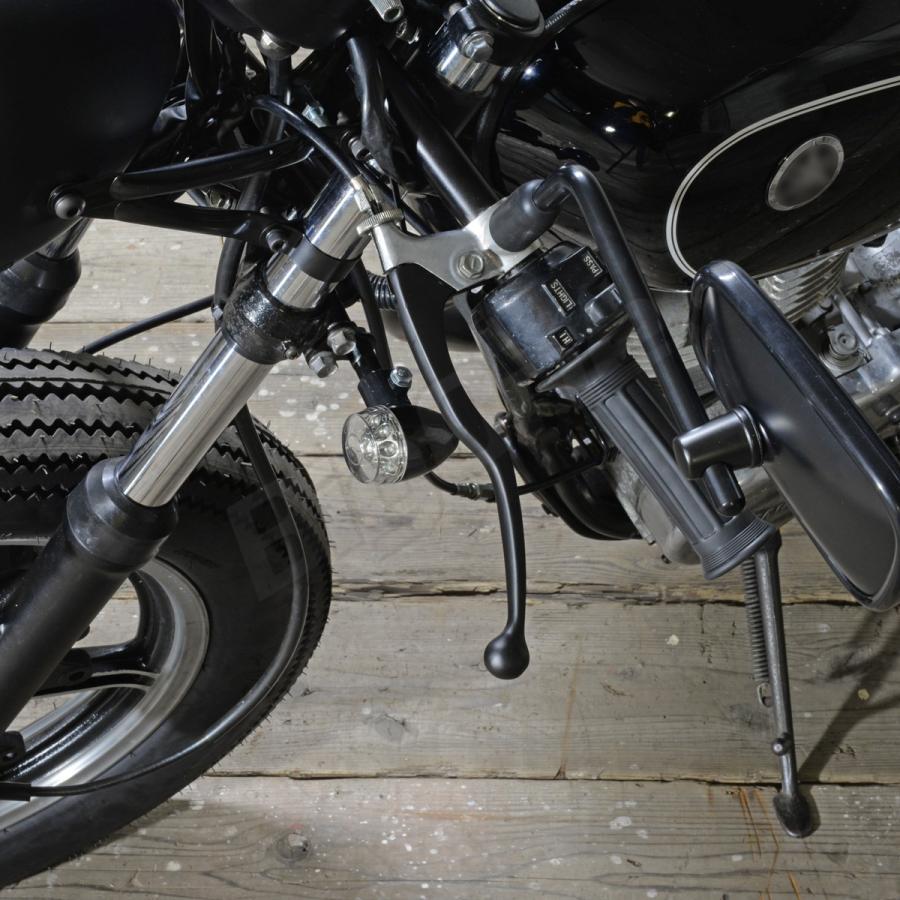 レバー セット ブレーキ クラッチ ブラック 黒 ディスクブレーキ SR400 SR500 XJ750 XJ400D XS400 TW200 TW225 セロー225W ブロンコ トリッカー250 RZ350 DT125R|max-advancer|08