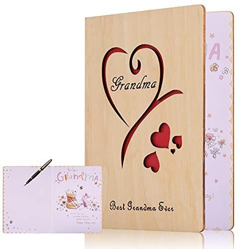 木製グリーティングカード 母の日カード メッセージカード おばあちゃん誕生日カード 手作りバースデーカード 自然手作り木製ラブカード 木製記念日カー S マックス商会 通販 Yahoo ショッピング