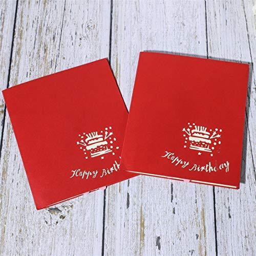 大きなポップアップ誕生日カード 可愛いバースデーカード 手書き 誕生日 グリーティングカード ミニサイズ バースデーカード シンプル メッセージカード S マックス商会 通販 Yahoo ショッピング