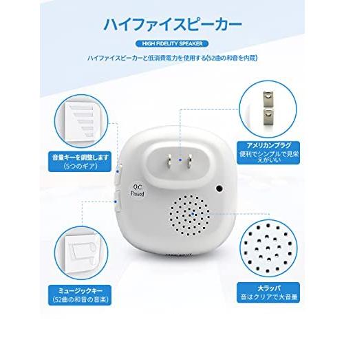 メーカー公式ショップ 犬用品 Shengshou 玄関チャイム ドアベル ドアチャイム 呼び出しペル 呼び鈴 お知らせベル インターホン 呼び出し チャイムセット 4段階音量調節 5 Www Threeriversofs Com