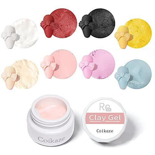 新品 送料無料 ジェルネイル 立体ネイルアート 粘土ジェル 3dジェル 4dジェル クレイジェル カラージェル Uv Led対応 8色入り 4g Shipsctc Org