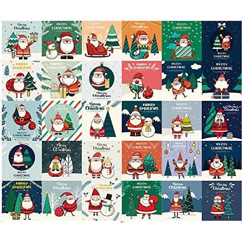 クリスマスカード プレゼント メッセージカード 30枚 ミニカード サンタ クリスマスツリー エルク S マックス商会 通販 Yahoo ショッピング