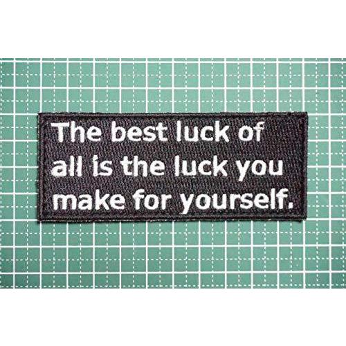 ワッペン屋dongri マッカーサー 名言 自分で作り出す運こそが最良のものだ サバゲー パッチ ワッペン 着脱式 マジックテープ ベルクロ対応 面 S 2517 マックス商会 通販 Yahoo ショッピング