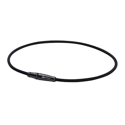 ファイテン(phiten) ネックレス RAKUWA ネックX100 リーシュモデル ブラック 50cm s4940756297025