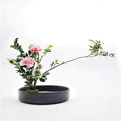 水盤 花器 花瓶 生花用の花器 フラワーベース フラワーアレンジメント陶器 花器 21cm 生け花 生け花用花器 陶器花入れ いけばな道具 華道用 S マックス商会 通販 Yahoo ショッピング