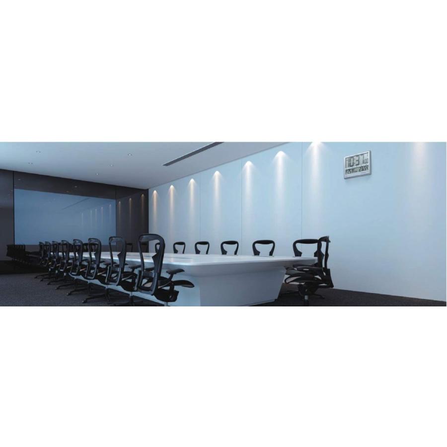 CITIZEN シチズン 置き時計 掛け時計 電波時計 温度・湿度計付き シルバー 8RZ199-019 シチズン 置き時計 掛け時計 電波時計 温度 湿度計付き シルバー 8RZ199