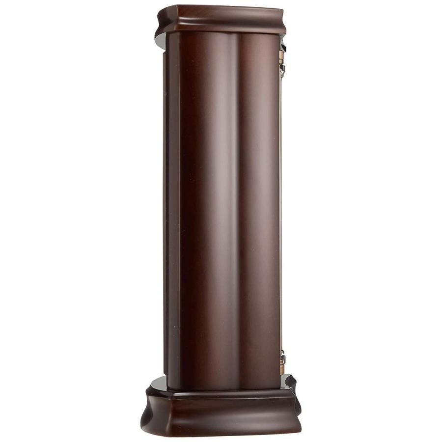 セイコー クロック 置き時計 電波 アナログ 回転飾り 木枠 濃茶 木地 BY233B SEIKO クロック 置き時計 電波 アナログ 回転飾り 木枠 濃茶 木地 BY233B SEIKO