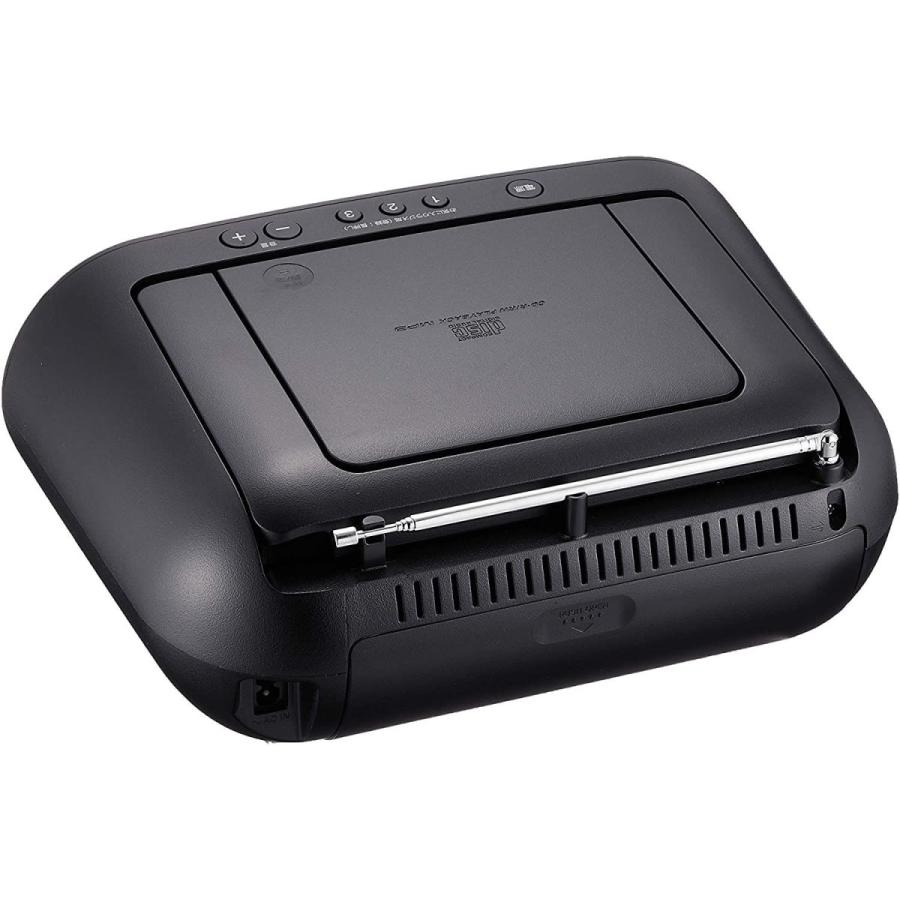 ソニー CDラジオ ZS-S40 : FM/AM/ワイドFM対応 ブラック ZS-S40 B ZS S40 CDラジオ FM/AM/ワイドFM対応 ブラック