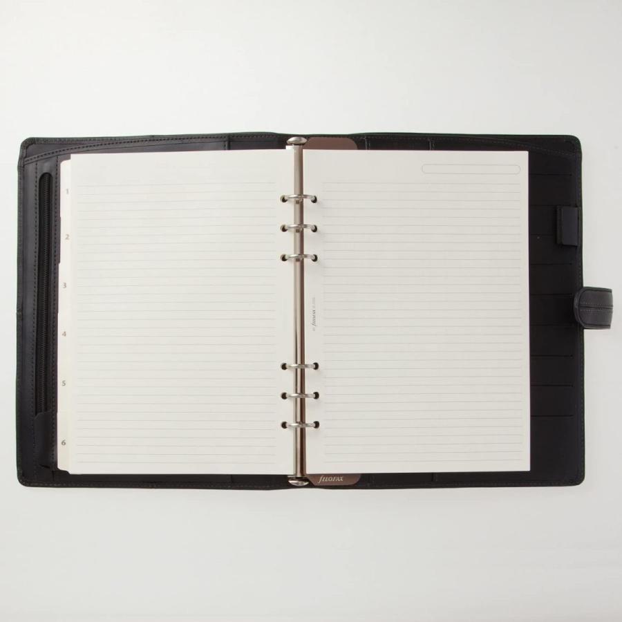 ファイロファックス クラシックステッチ システム手帳 A5 ブラック 028510 クラシックステッチ システム手帳 A5 ブラック