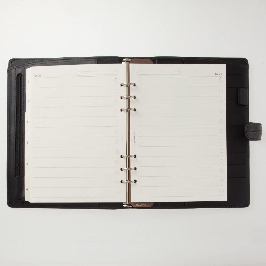 ファイロファックス クラシックステッチ システム手帳 A5 ブラック 028510 クラシックステッチ システム手帳 A5 ブラック
