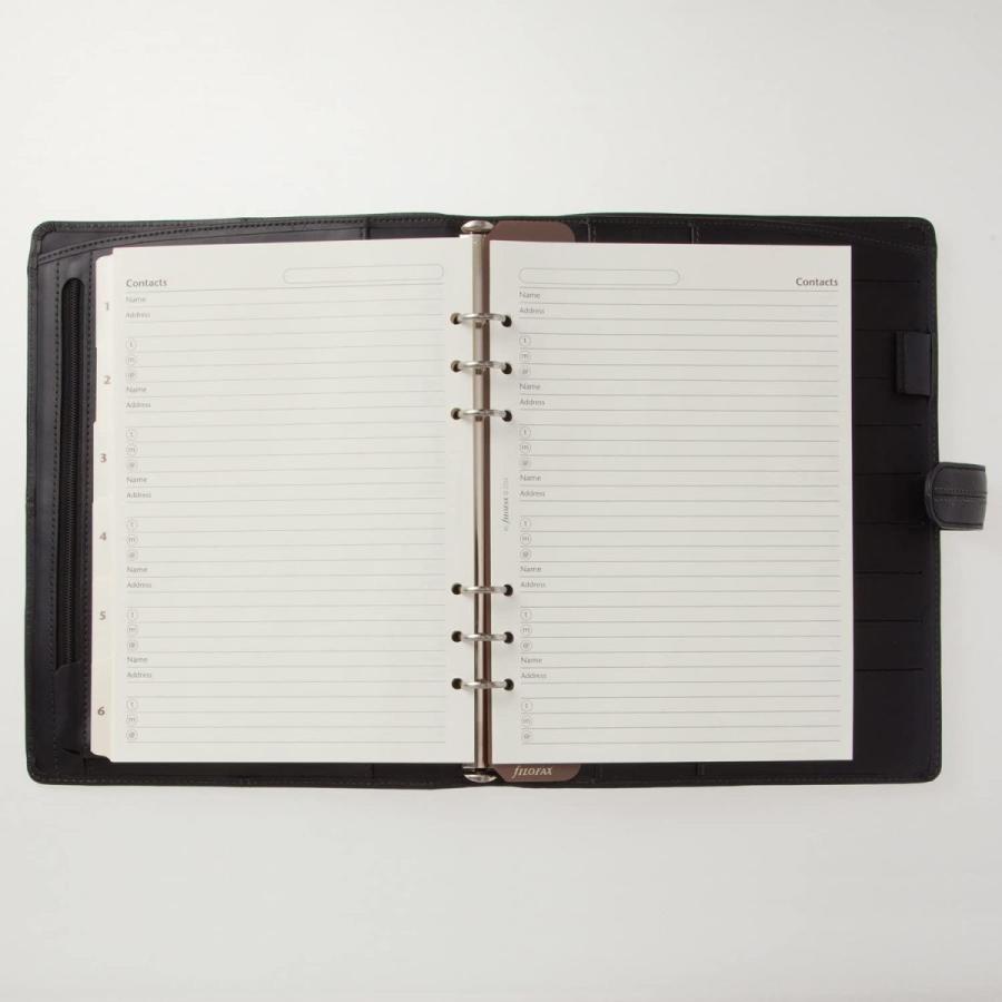 ファイロファックス クラシックステッチ システム手帳 A5 ブラック 028510 クラシックステッチ システム手帳 A5 ブラック