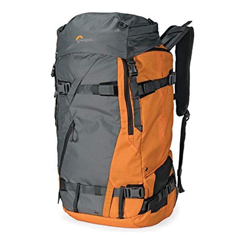 Lowepro カメラバッグ パウダー BP500AW グレー/オレンジ 51L レインカバー付属 LP37230-PWW
