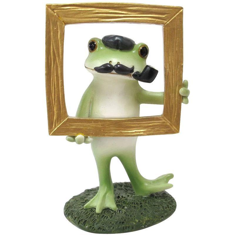 特別セール品 Copeau コポー 名画ごっこ カエル 5 6 3 8 8 7cm オブジェ 置き物 Www We Job Com