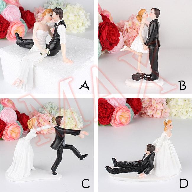 ウェディングケーキ ケーキトッパー かわいい ロマンチック おもしろい ケーキデコレーション 花嫁 周年記念 ケーキ装飾 ケーキ飾り 新作送料無料 結婚式