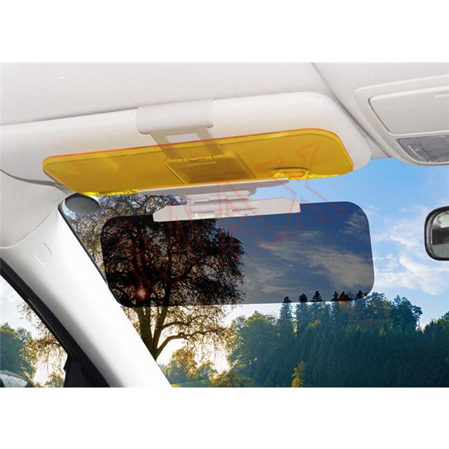 カーバイザー 2個セット カーサンバイザー サンバイザー 車 車用 日除け まぶしさ 対策 軽減 自動車用 昼夜兼用 ツーウェイ紫外線 カット 黒 黄色 4aurafhz レアマックスストア 通販 Yahoo ショッピング