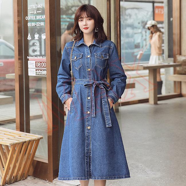 22激安通販 オーバー ロング丈 レディース デニム スプリングコート シンプル アウター 春コート 通勤 カジュアル 秋 春 おしゃれ フード付き ゆったりトレンチコート トレンチコート サイズ M Www Harmonylu Com