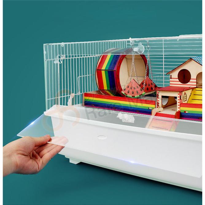 ハムスター ケージ 家 大型 小動物ケージ おしゃれ 広い ハムスターケージ お掃除しやすい 通気穴いっぱい 飼育 かわいい 幅広い セット付き Maxyq レアマックスストア 通販 Yahoo ショッピング