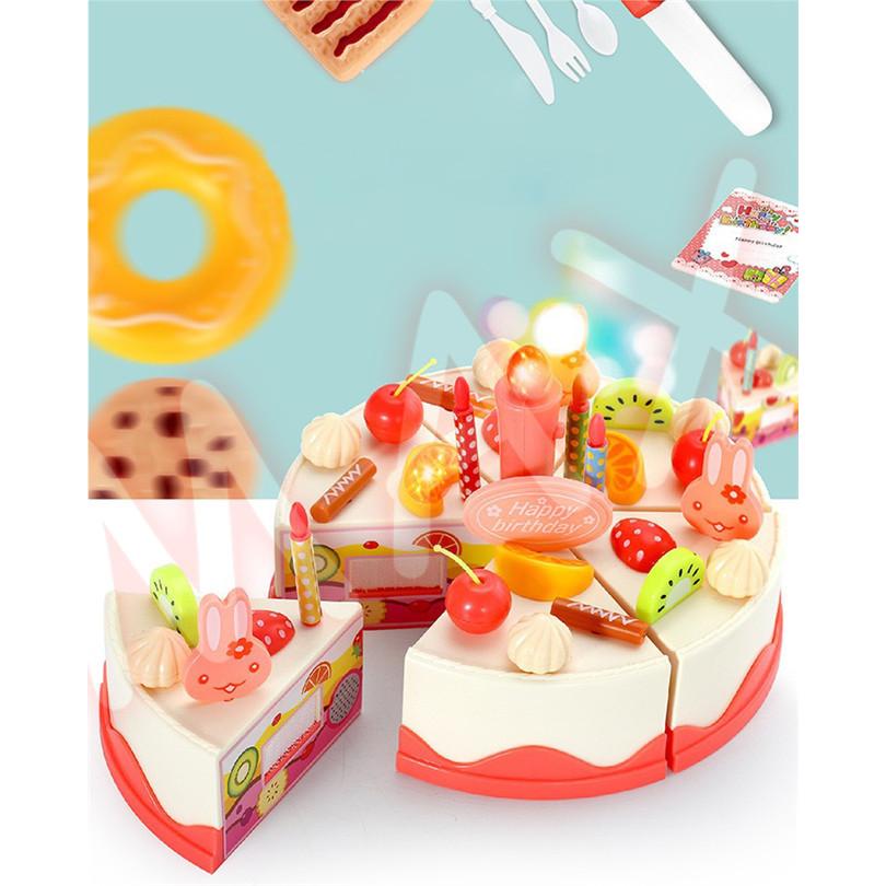 おままごとセット 37点セットdiyフルーツケーキ 音と光 アフタヌーンティーセット ごっこ遊び 親子遊び 食べ物認知 誕生日プレゼント Maxyqwj レアマックスストア 通販 Yahoo ショッピング