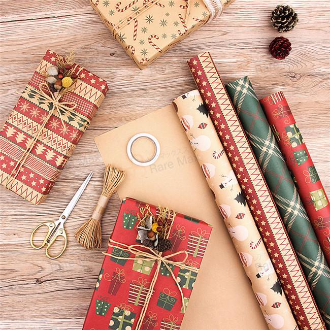 無料で印刷してラッピングに使えるクリスマスのパターン素材28種類 Shumi Momagazine クリスマス印刷クラフト紙 ロールクラフトアートギフト包装デコラティ Vladatk Gov Ba