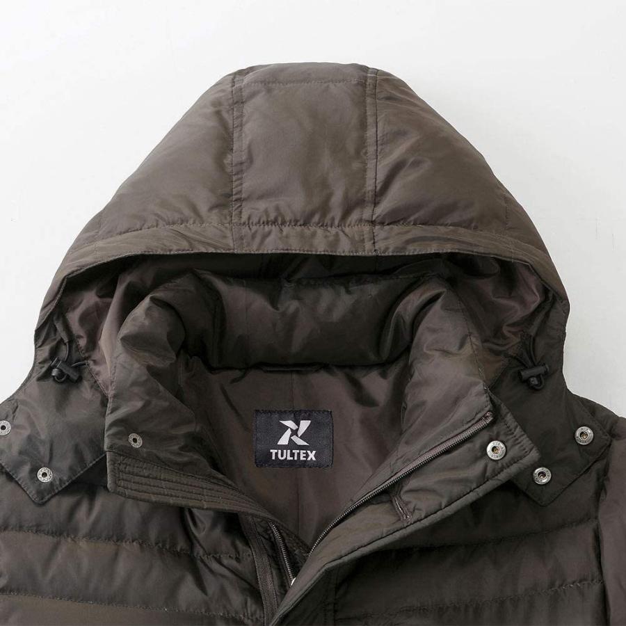 TULTEX/タルテックス フード付きダウンハーフコートC909563 : マックス