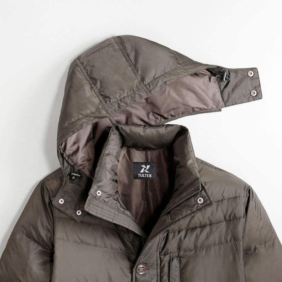 TULTEX/タルテックス フード付きダウンハーフコートC909563 : マックス