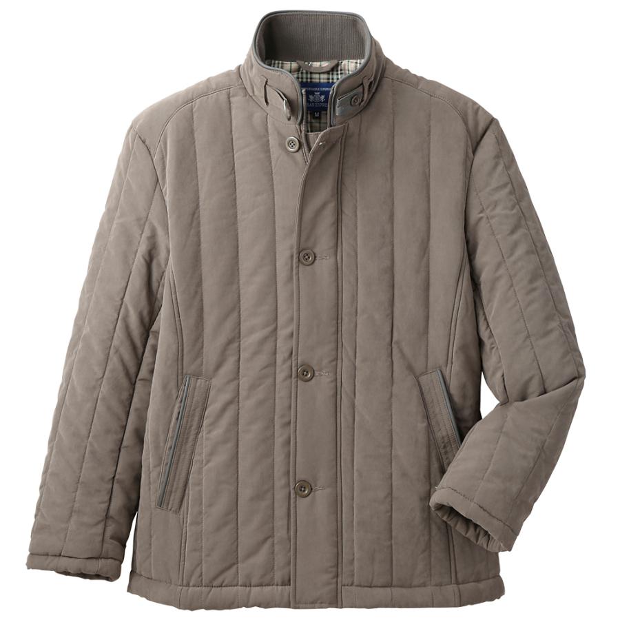 メンズ ジャケット 防寒着 中綿 ビジネス 無地 秋 冬 92536 URBAN