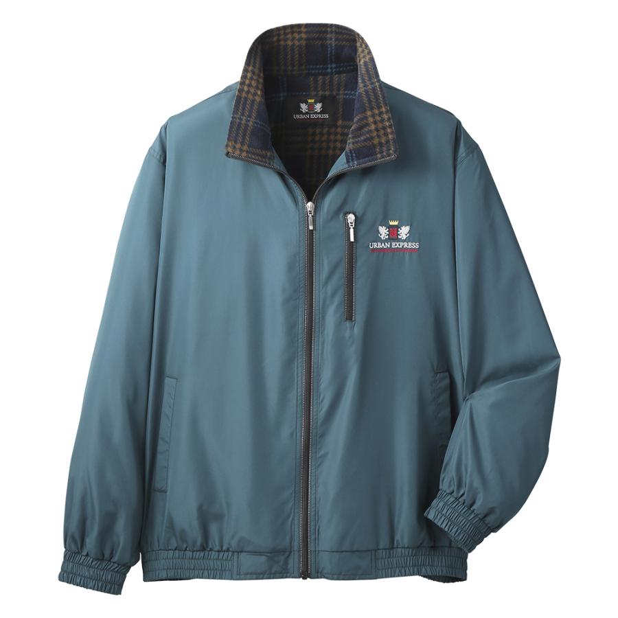 メンズ ジャケット ブルゾン 作業服 アウトドア 刺繍 裏地フリース 秋