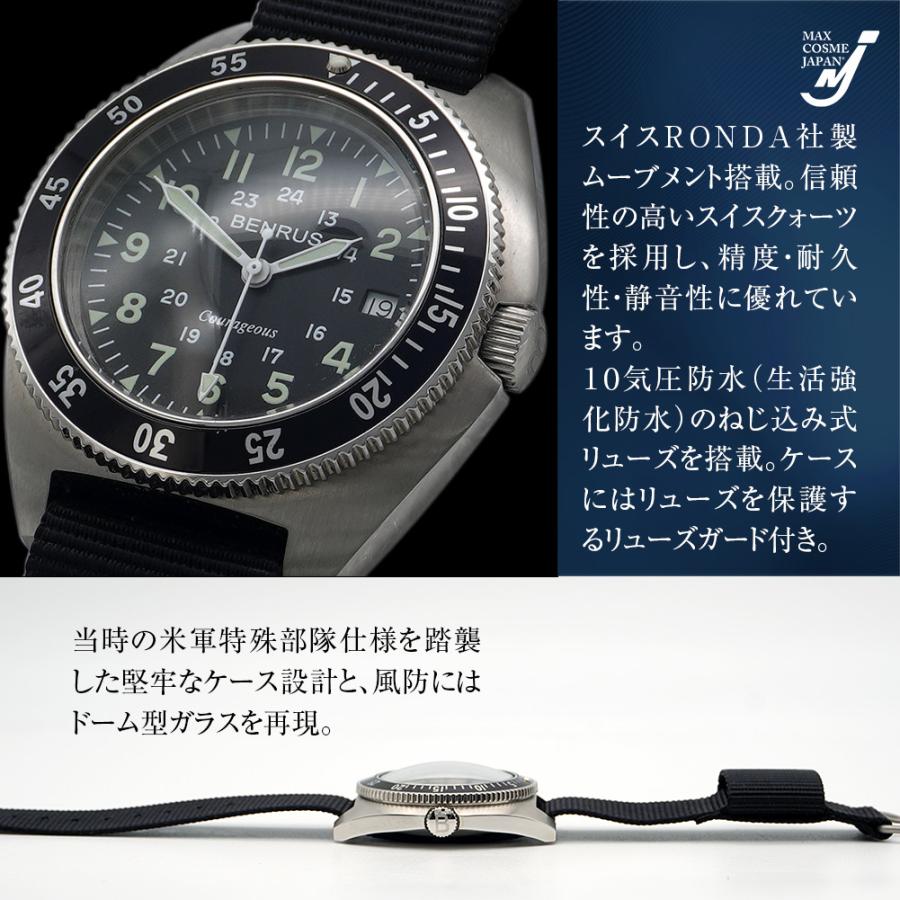 BEBRUS TYPE2 ベンラス ミリタリーウォッチ 腕時計 復刻版 米国 軍用